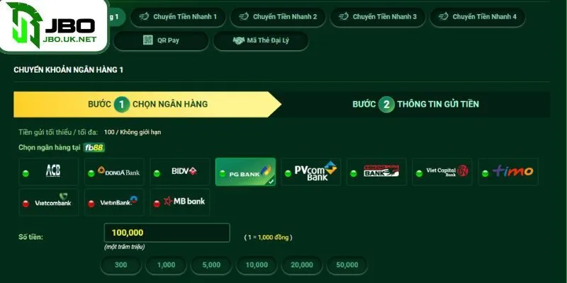 Nạp tiền bằng thẻ cào